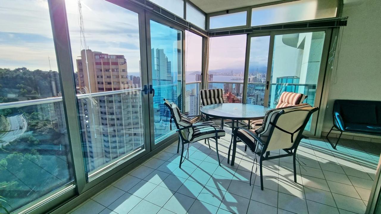 Skyline 14 Large And Sunny All-Day Balcony With Stunning Sea Views Benidorm Ngoại thất bức ảnh