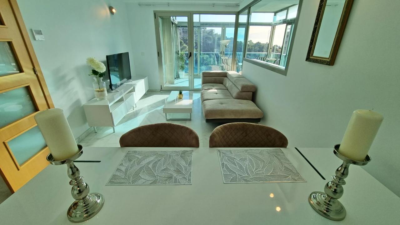 Skyline 14 Large And Sunny All-Day Balcony With Stunning Sea Views Benidorm Ngoại thất bức ảnh
