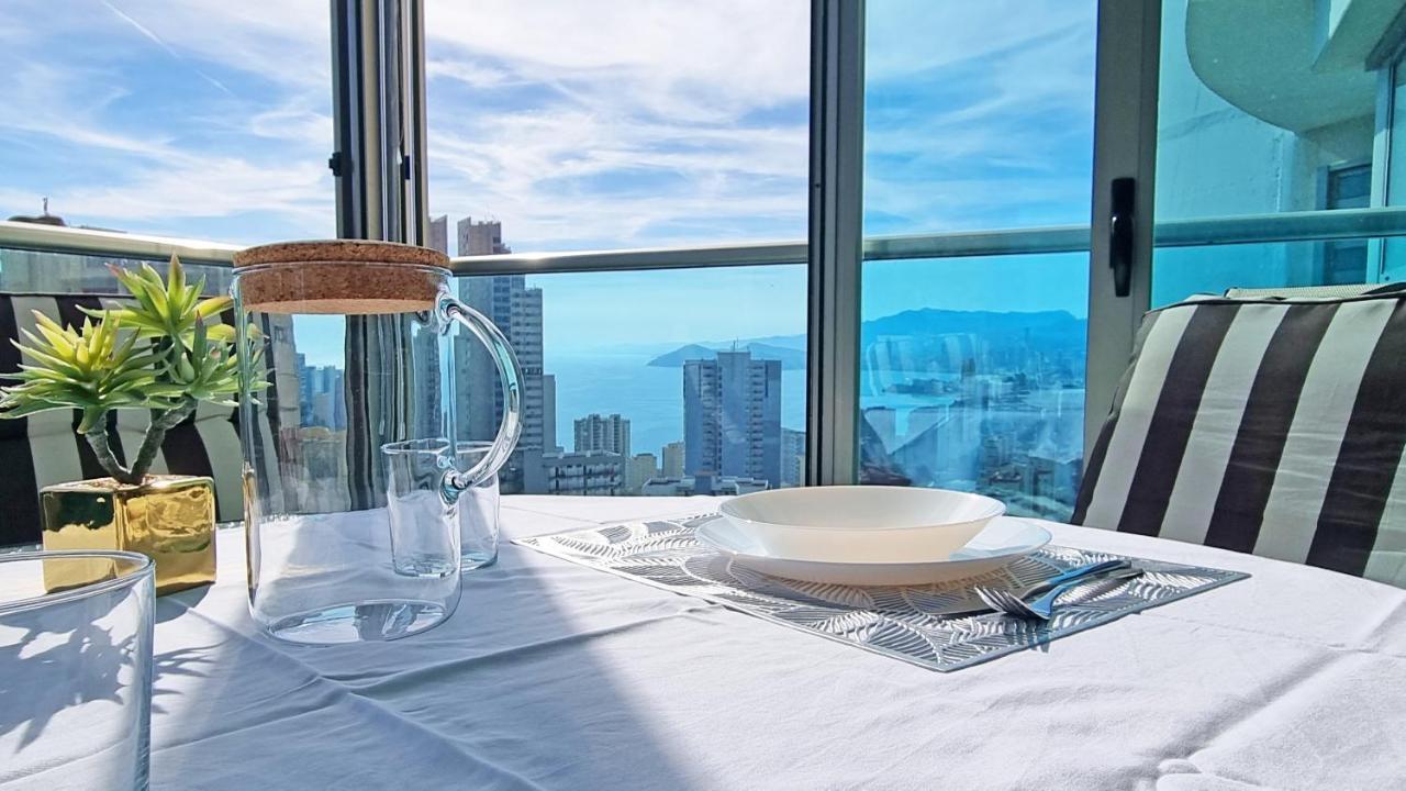 Skyline 14 Large And Sunny All-Day Balcony With Stunning Sea Views Benidorm Ngoại thất bức ảnh