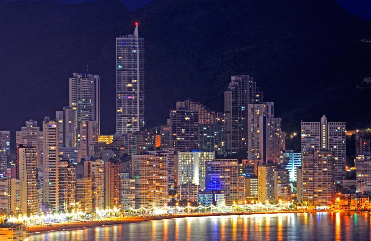 Skyline 14 Large And Sunny All-Day Balcony With Stunning Sea Views Benidorm Ngoại thất bức ảnh