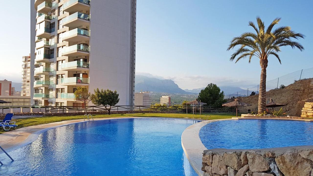 Skyline 14 Large And Sunny All-Day Balcony With Stunning Sea Views Benidorm Ngoại thất bức ảnh